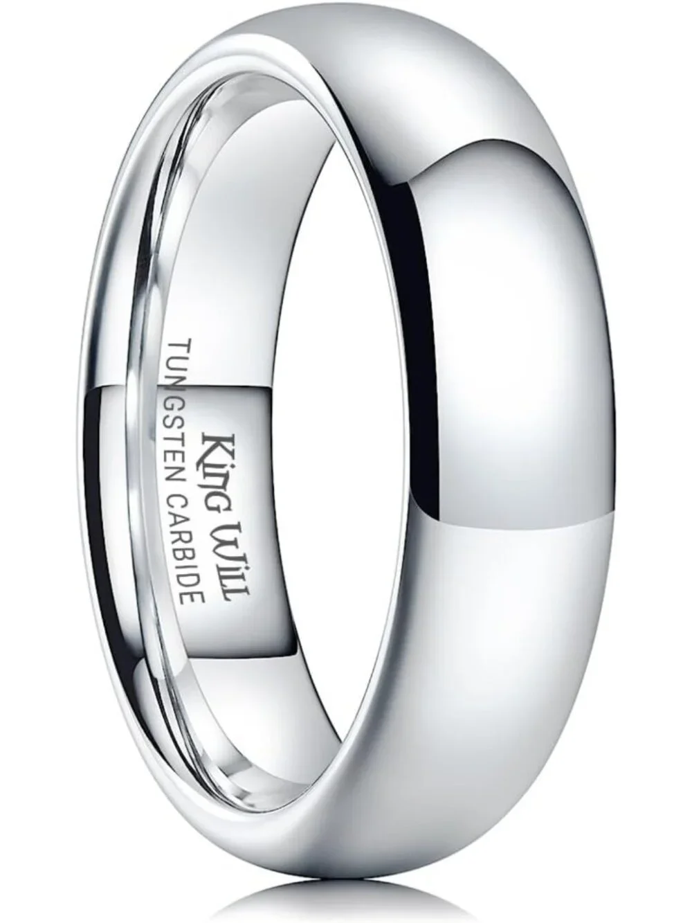 Stylish Tungsten Carbide Wedding Band | Unisex Promise Ring | Durable & Elegant